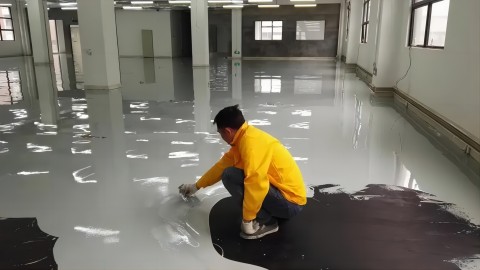 鄄城防腐防静电地坪,防腐防静电自流平地坪