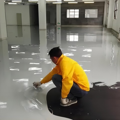 鄄城防腐防静电地坪,防腐防静电自流平地坪